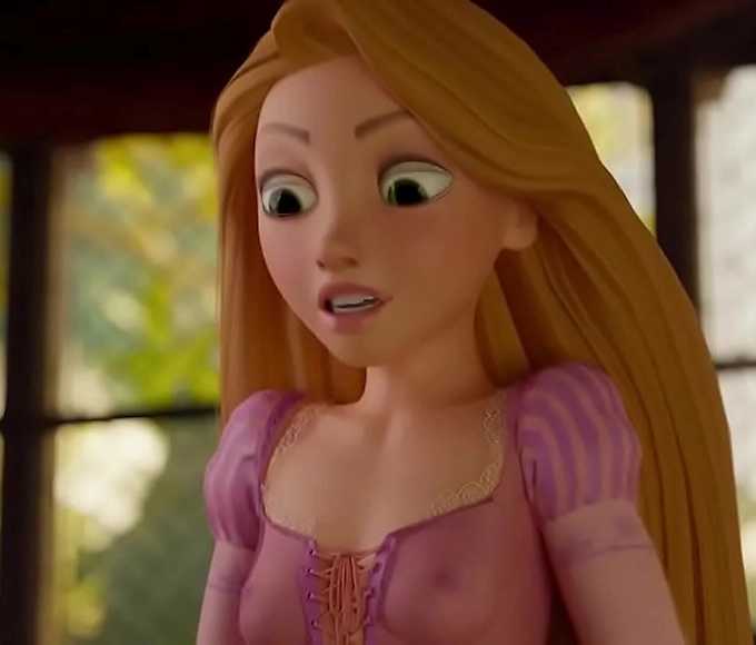 Discover Luscious Rapunzel's Debut Cock Sucking Adventure in Animation!