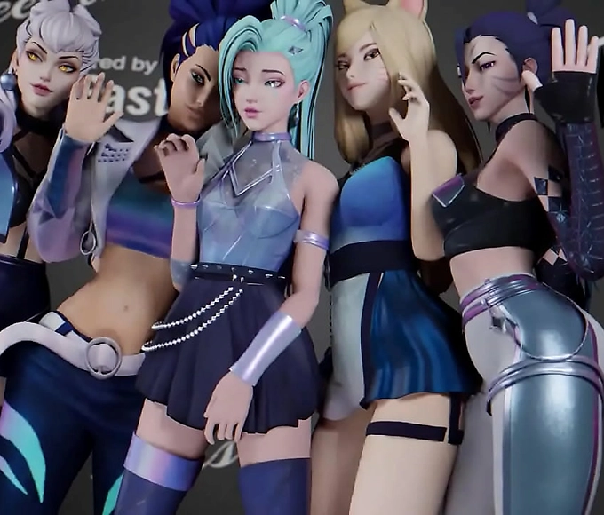 Revealed: Uncensored Hentai of KDA's Akali Getting Fucked on the League of Legends Backstage