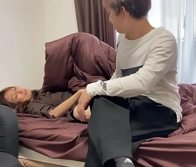 Japanese Panchira Lawyer's Luscious Trainee Fucks Her Way Through the Day!