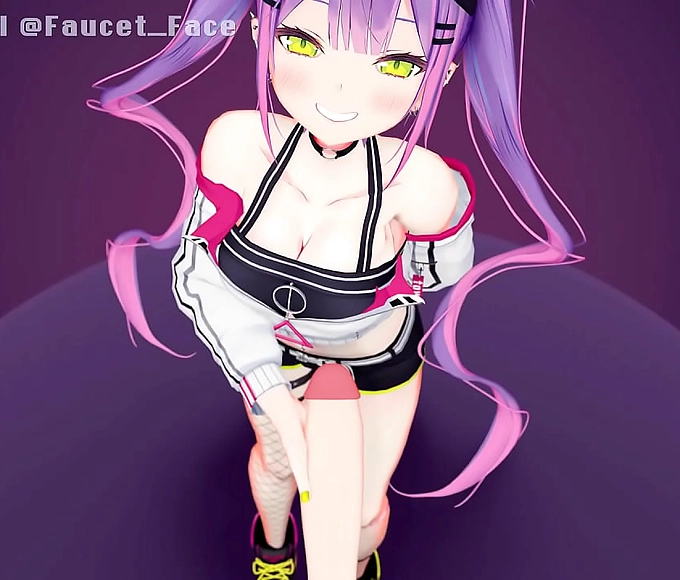 T●wa-Sama's Devilish Handjob Tease!! Get Ready for a Steamy Treat!