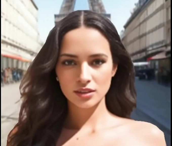 French Flair: Naked Girls in Paris Street - Exclusive Footage!