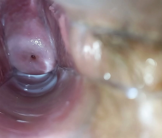 Pulsating Orgasm Inside Pussy