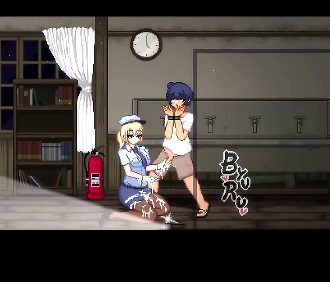 Experience the Thrill of Almost Finishing with a Piano Ghost Girl's Big Ass in Hentai Game Gameplay P4 Stage 4/5