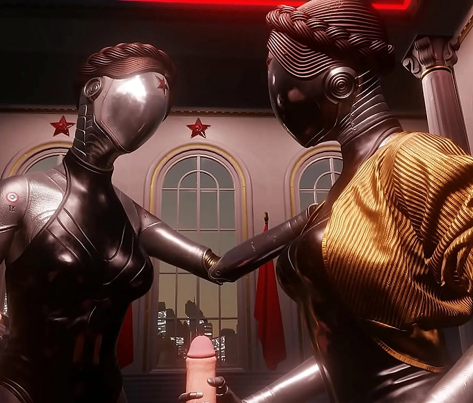 Unleashed Luscious Twins Care for You - Exclusive Atomic Heart Video!