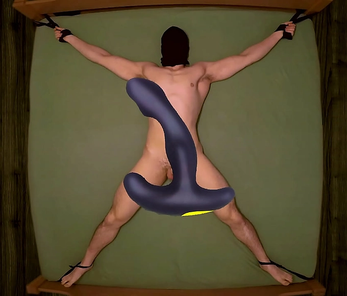 Unleash Your Ultimate Orgasm with Ruthless P-Spot Edging - Prostate Vibrator for Helpless Guy!