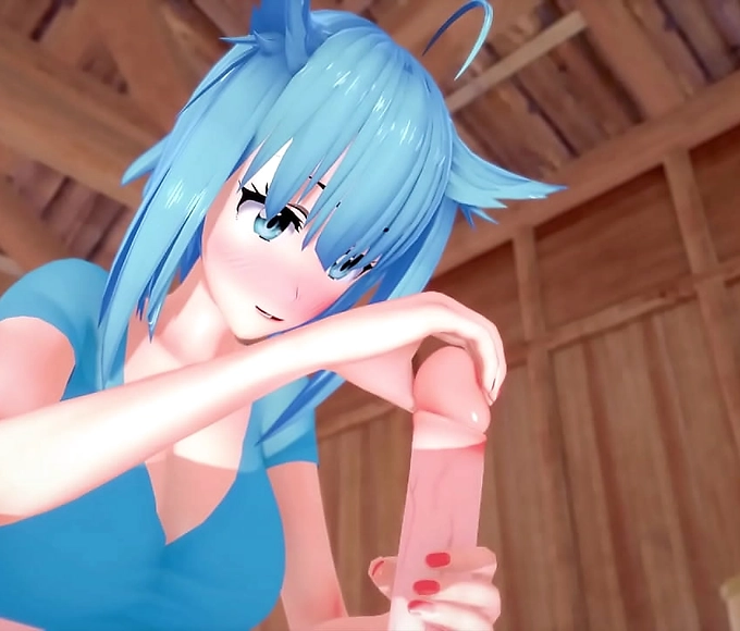 Futa Enchantress with Luscious Big Tits and Big Ass in 3D Hentai Sex