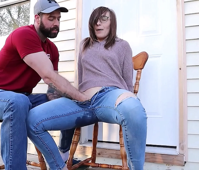 54yr old Unshaved Japanese Granny Deep Throats and Screws (Uncensored)