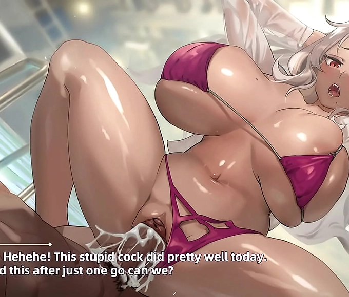 Fulfill Your Desires with the Alluring Succubus Boss - Enjoy the Fun at the Pool in Episode 3!
