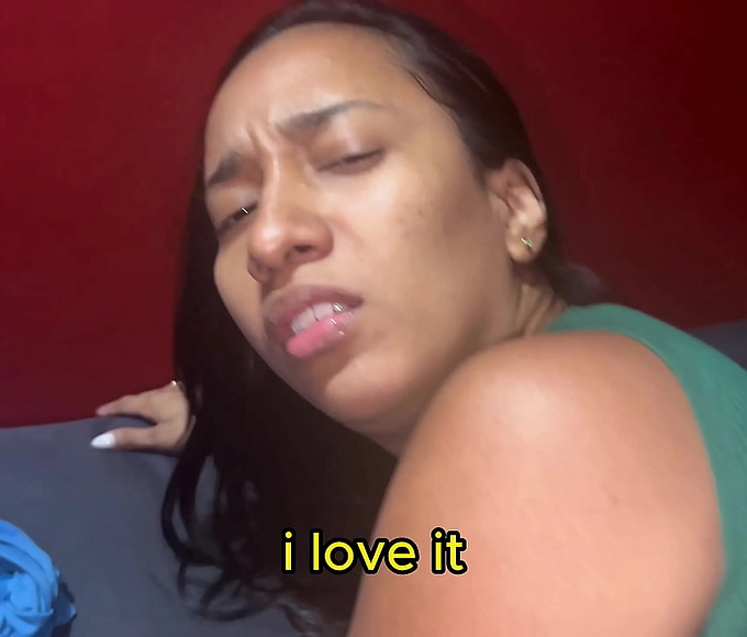 Caught Red-handed! Hot Stepmom Dares You to Check Her Panties - English Subtitles