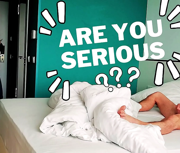 Masturbation Surprise: Sexy Maid Helps with Explosive Cumming!