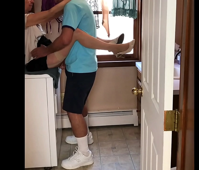 Experience the Allure of MILF: Neighbor Boy Gets Luscious Treat!