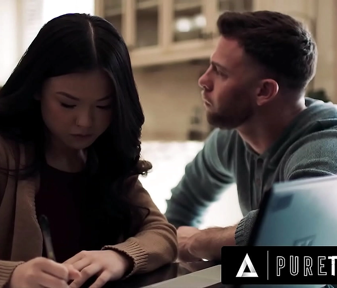 luscious Lulu Chu's Pervy Roommate Seduces Her with a Slimthick Vic in a Threesome- Filled Scene