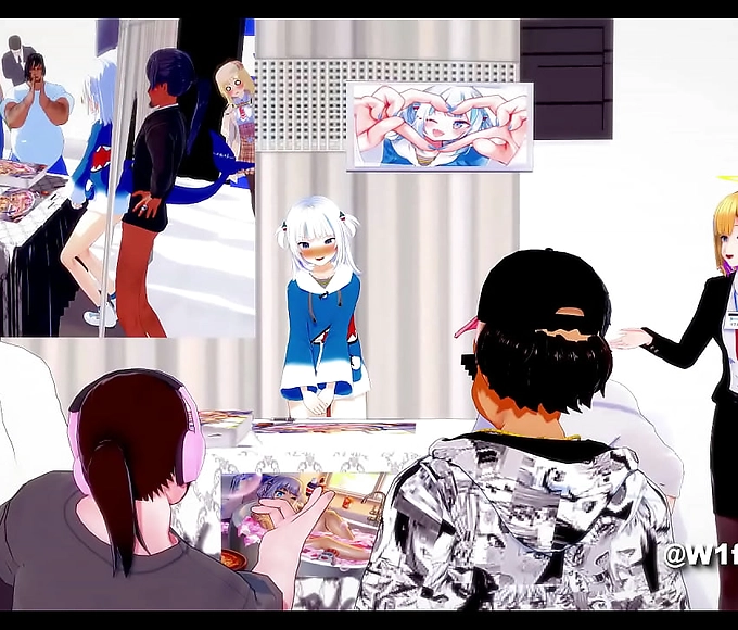 Experience Gura's Seductive World of Hentai Pleasure in this Hololive Parody