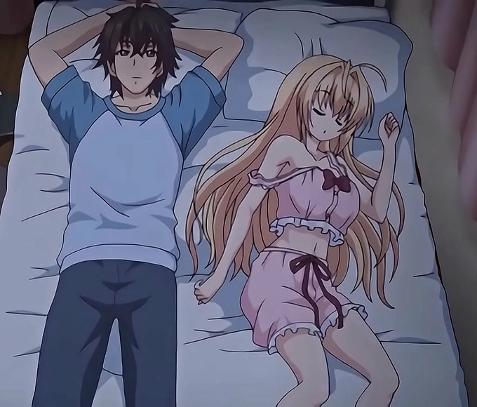 Resting with My New Step-Sister: A Hentai Experience