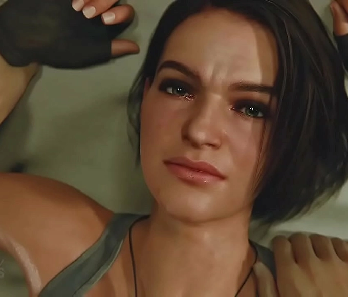Jill Valentine's Sultry Creampie and Anal Adventure: Hear Her Moaning Sounds!