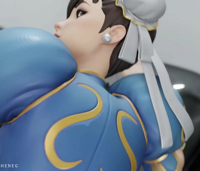 Chun-Li Gets Ravished in Anal Creampie Surprise: A POV Experience Like No Other