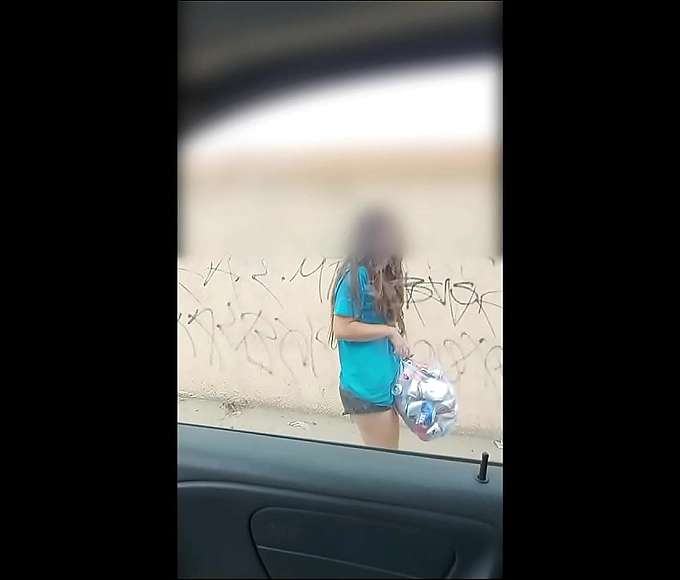 Teen Girl Gets Pegged by Creepy Old Man on the Streets