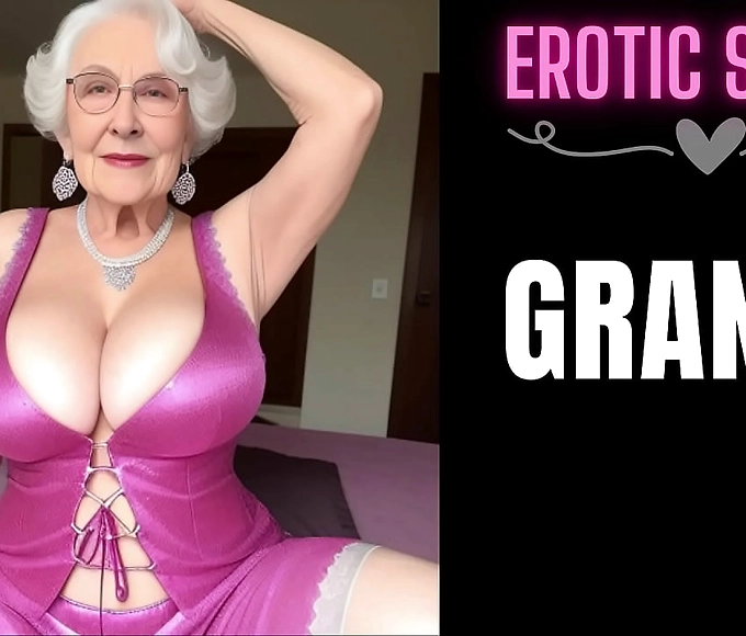 Seduced by a Luscious Granny: Threesome with a Hot MILF