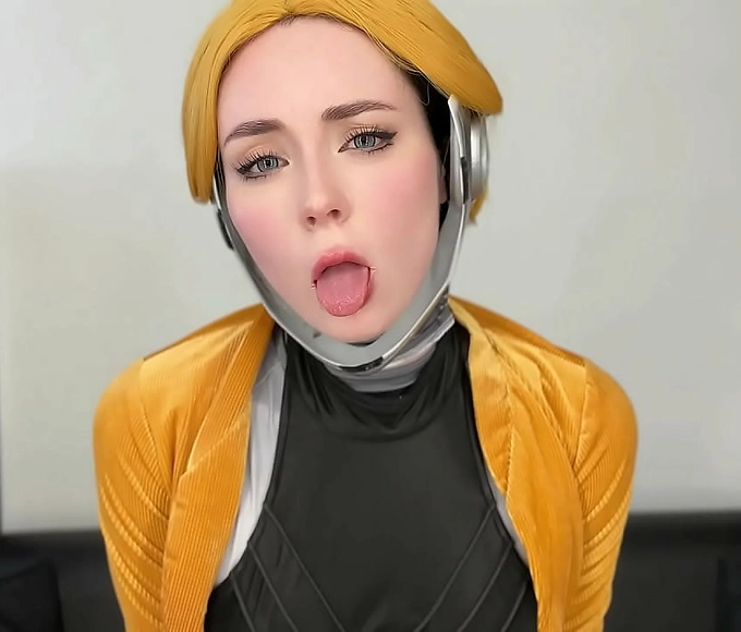 Cum with Me: Watch the Sizzling Scene of this Sexy Ballerina from Atomic Heart Fucking her Pussy with a Big Dildo and Anal Masturbating with a Vibrator!