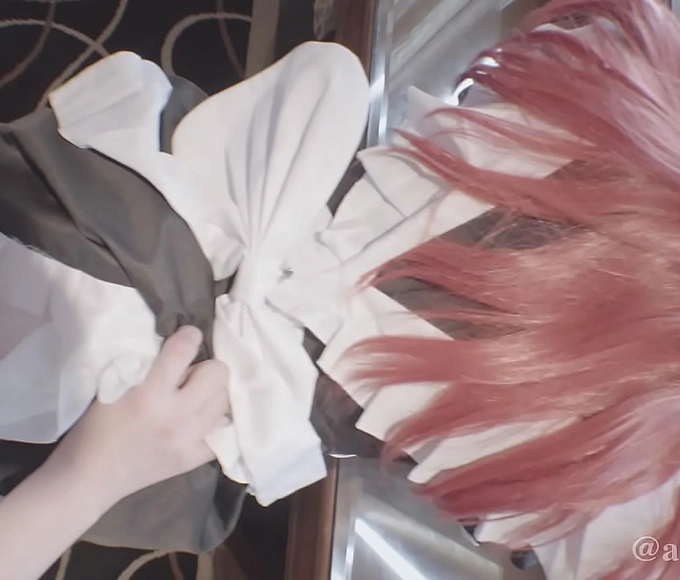 Yummy Japanese Bite-sized Treats by Cute Waitress - Unleash Your Inner Desires!