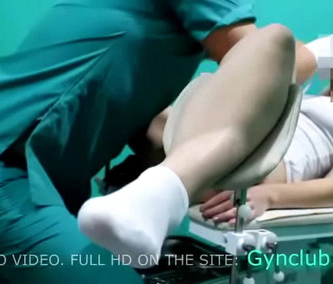Enchanting Blonde Gets Examined on the Gynecological Chair - Must-See 18+ Scene!