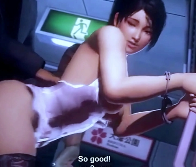 Enchanting Lustful Girl Gets Public Gangbang by Rough & Ready Men - She Can't Get Enough!