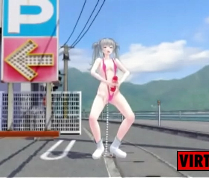 Relish in the Sensual Pleasure of Futanri Masturbation with DJ Riko's hot Wavefile Mix!