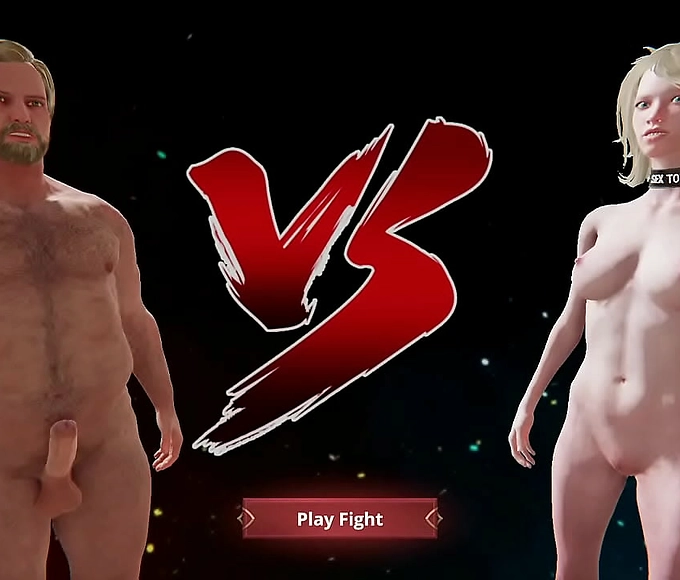 Kick Some Ass with these Luscious Naked Fighters: Ethan vs Bree in 3D!
