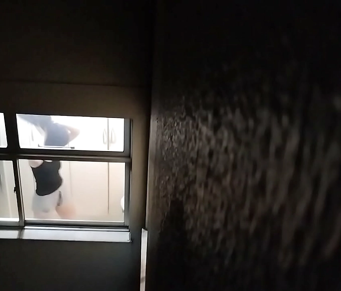 Experience the Luscious Neighbor's Steamy Shower Threesome!