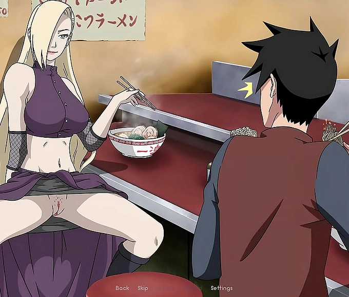 Japanese Beauty Ino's Luscious Body in Hentai Ramen Shop Play!