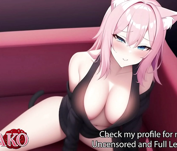 Relax and Enjoy the Soft Vibrations of a Shy Catgirl BJ ASMR Experience!