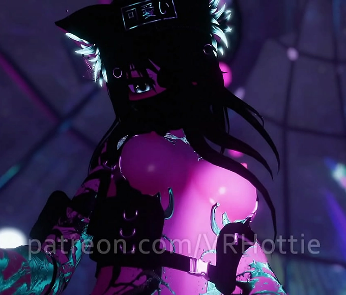 Japanese Enchantress Lap Dance VRChat POV Party - Public Rave with MILF Fuck ERP Scene