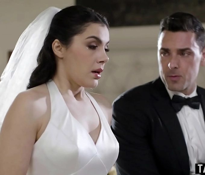 Sexy Italian Bride Valentina Nappi Gets Buttplugged on Her Wedding Day