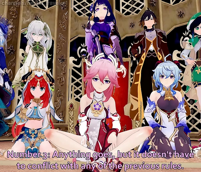 Unleash Your Desires with the Luscious Ladies of Genshin Impact!