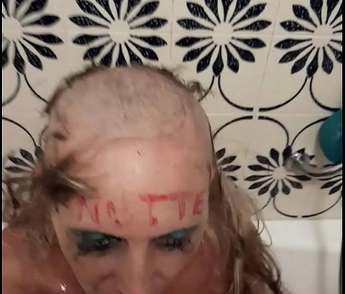 Satisfy Your Fantasy With German MILF Sandra's Deepthroat and Puke Haircut