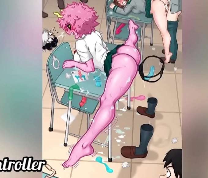 Japanese Cutie Invades Your Screen: Toru from My Hero Academia in a Sizzling Compilation!
