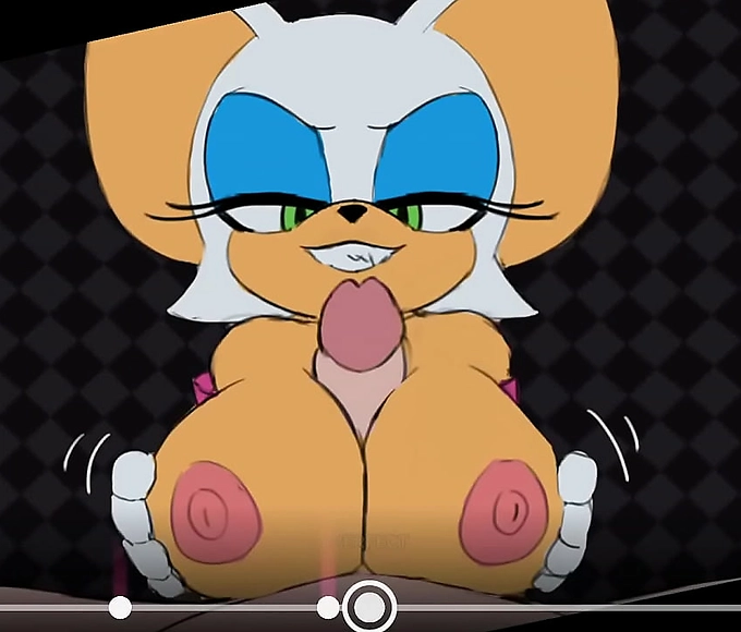Sensual Rouge the Bat Delights in Creamy Pleasure with a Stunning Big Cock
