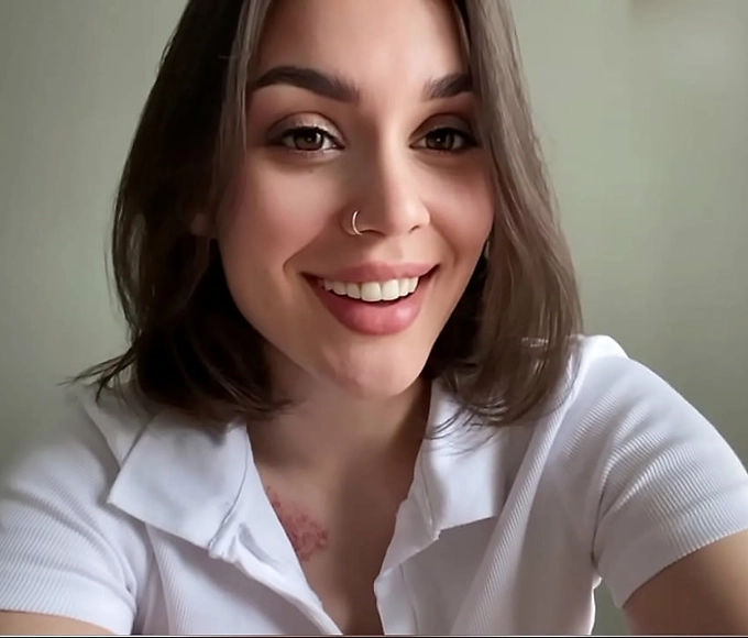 Revealing the Luscious Looks of a Naughty Stepsister after Doggy Style Sex