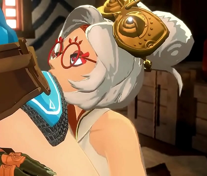 Fiery Japanese Enchantress Purah Plays with Link in Steamy Experiment