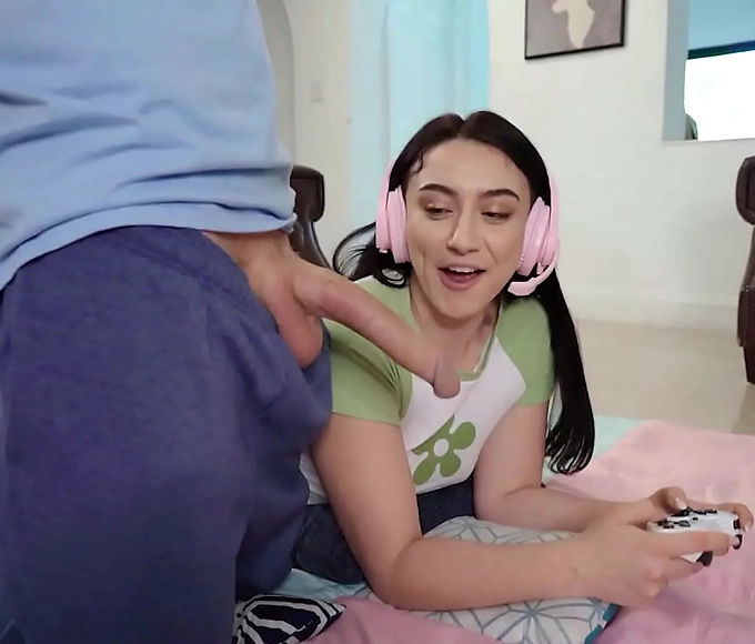Relish in the Seductive Allure of Your Gaming Enchantress with This Scorching Reality Kings Video