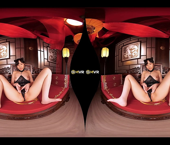 Sultry Chun-Li Cheongsam Girl: Bed Pleasure and Sweet Squirt