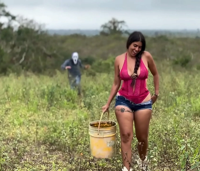 Horny Halloween Fun with a Busty Stepmom's Narrow Pussy: Homemade Amateur Sex