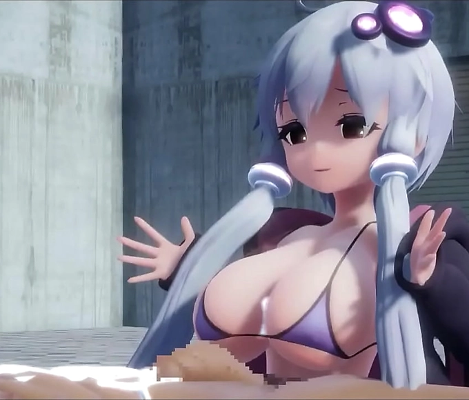 Chubby Japanese Classmate gives POV Handjob. Cum on Panty