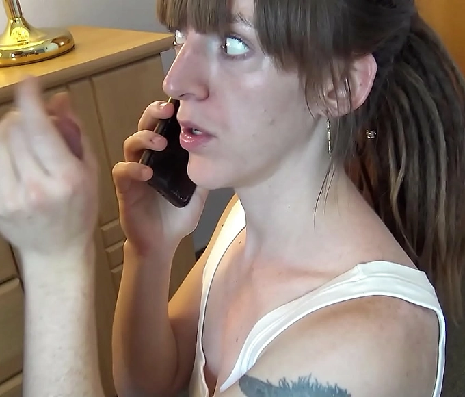Deutsche Sex Goddess Nicky Foxx Gets Fucked by Stranger While Boyfriend Watches on the Phone - Must-See Hotel Date Video!