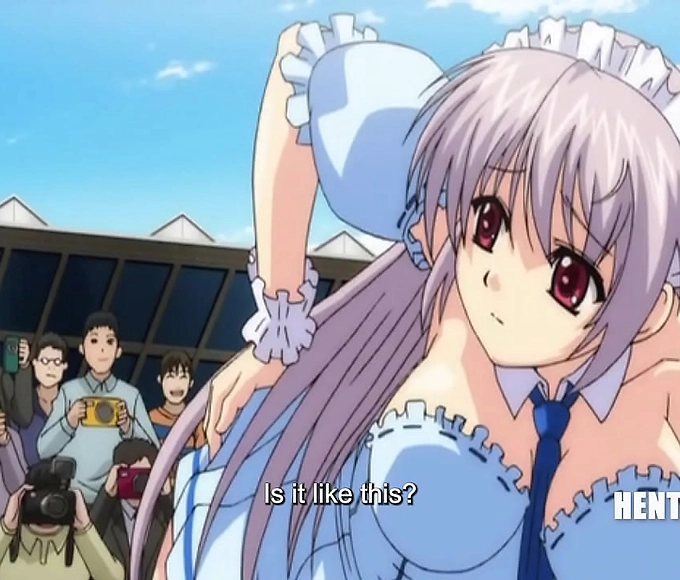 Experience the Alluring Cosplay Girl's Lewd Adventure amidst Paparazzi's Hunt - Hentai Delight!