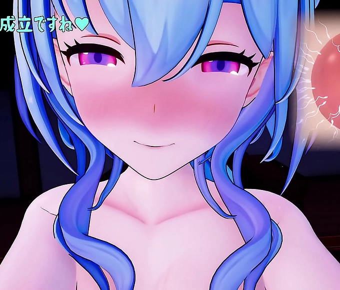 Meet Genshin, a Luscious Japanese Enchantress with a MILF Figure: Exclusive Pet MMD Video!