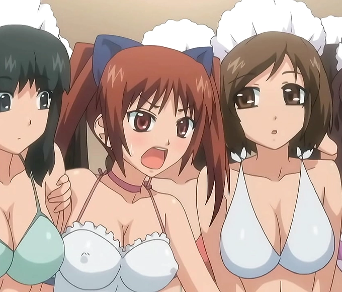 Unleash Your Desires with These Luscious Teens in a Public Pool Orgy!