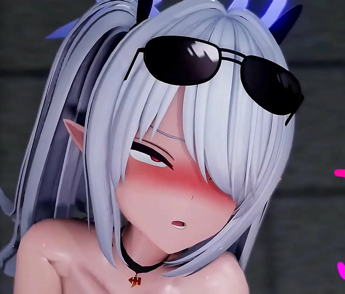 Japanese Enchantress Iori in Luscious Naked Pool Night Caper