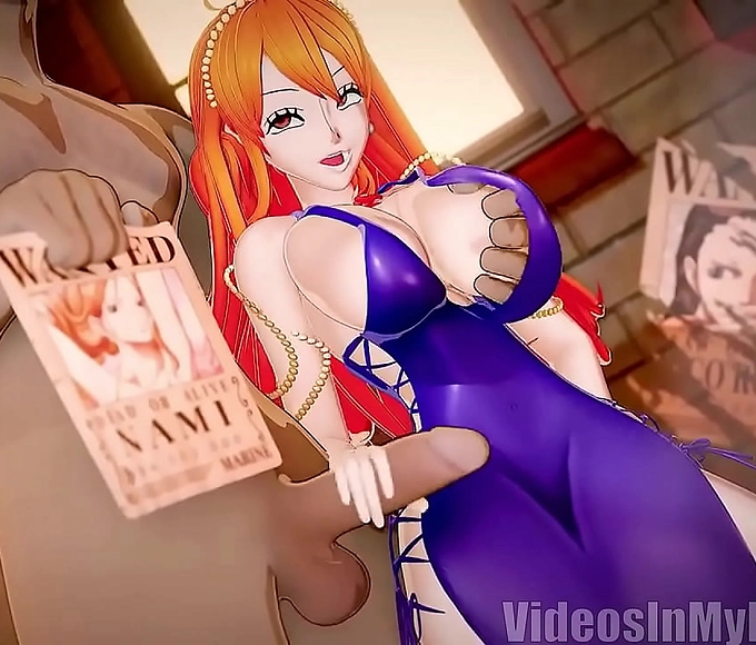 Japanese Enchantress Nami's Sensual Transformation [SFM], One Piece Fan-Art