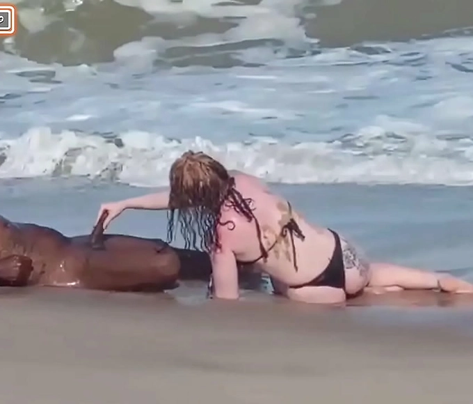 Filled with Desire: A Threesome Adventure on the Beach with a Stranger